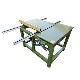 简易推台锯木工台锯木工机械裁板锯断料多功能家用小型推台锯