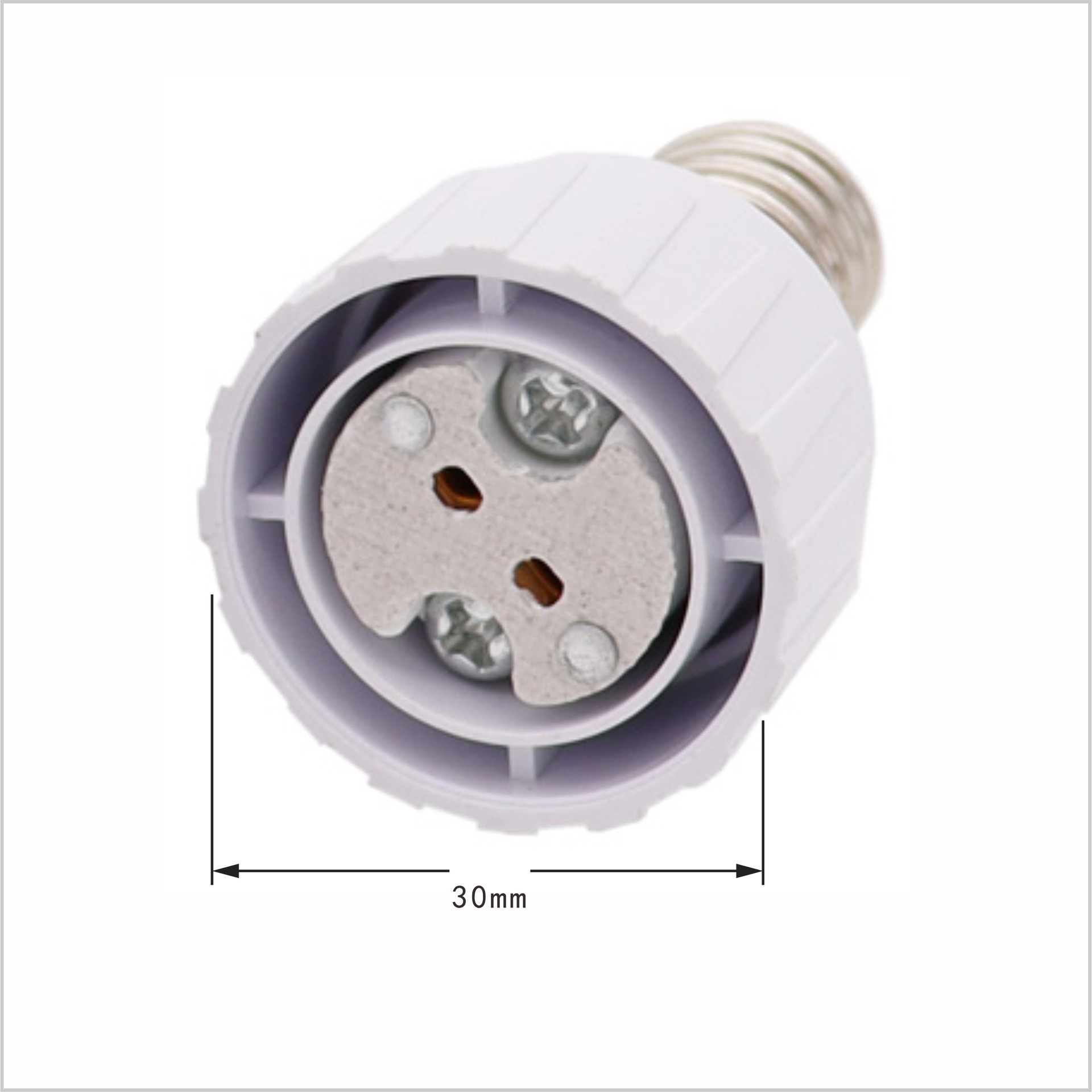 e14-mr16转换灯头灯座 e14转mr16 卤素灯座g5.3 mr11 mr16通用