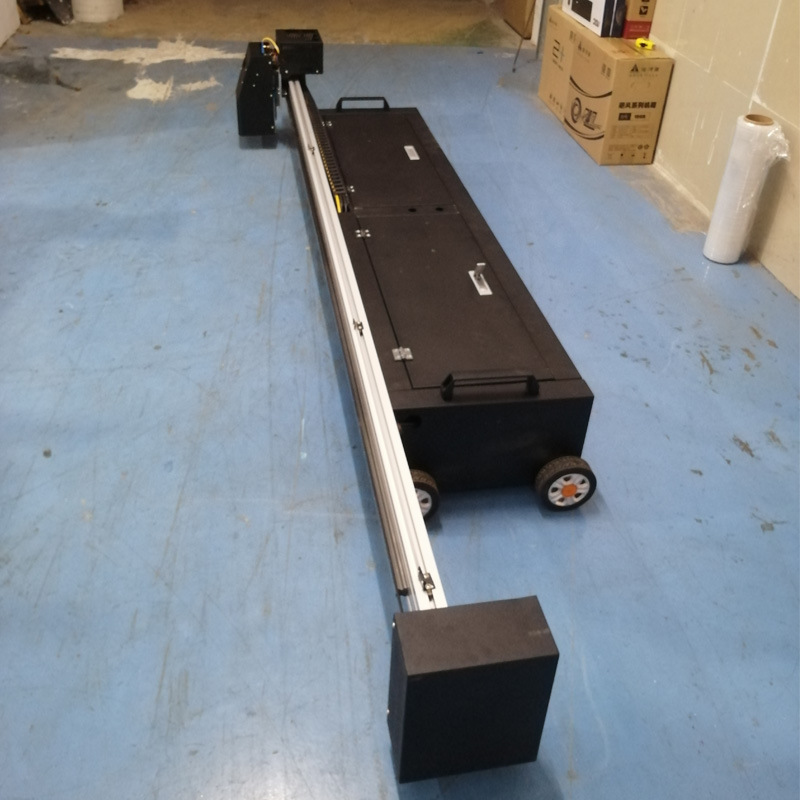 3d地面涂鸦彩绘机器全自动停车位地面喷绘机工业级高精度uv打印机