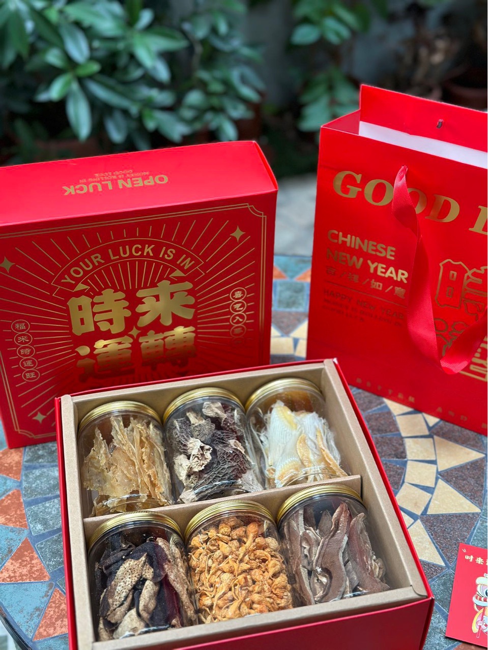 【实拍图】时来运转·新春大礼包 六拼礼盒客户长辈员工送礼佳品