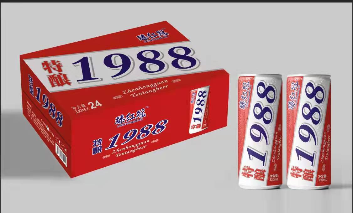 罗德曼夜场小罐啤酒 318ml 1*24/箱 低度微醺啤酒 酒吧 夜场ktv