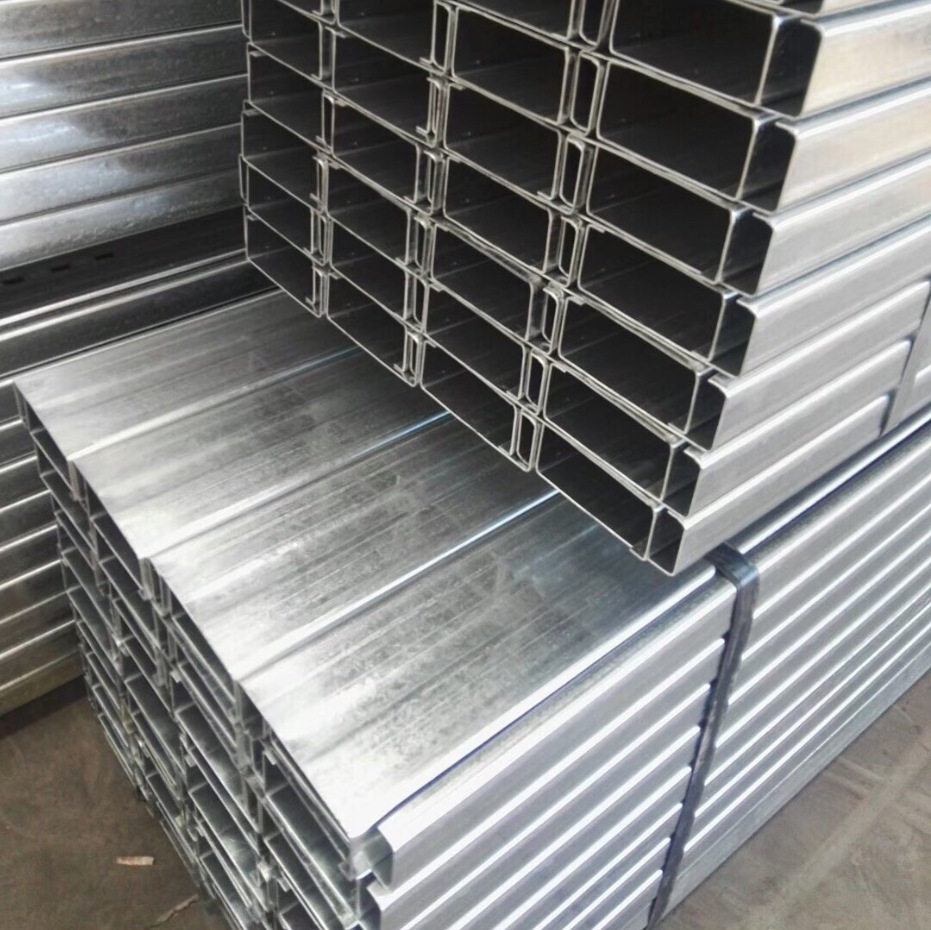 贵阳现货热轧c型钢 镀锌c型钢加工 规格100*50*20*2.5mm规格可定