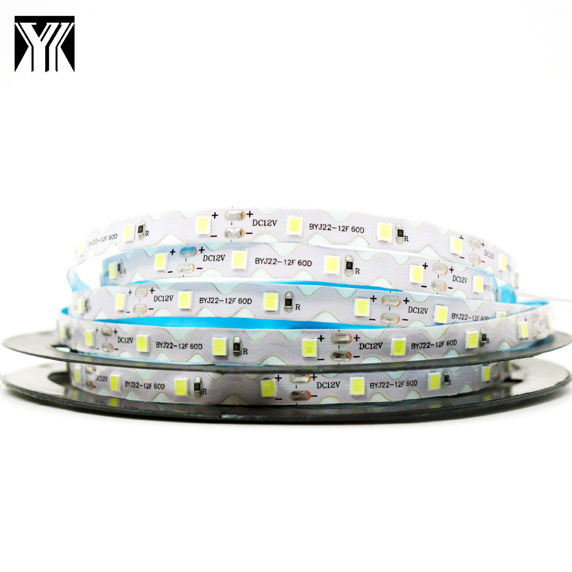 发光字s型2835led灯带12v7mm60灯单色防雨柔性折弯蛇形异形灯条