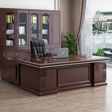 老板桌办公桌总裁桌大班台主管经理桌现代办公室家具电脑桌椅组合
