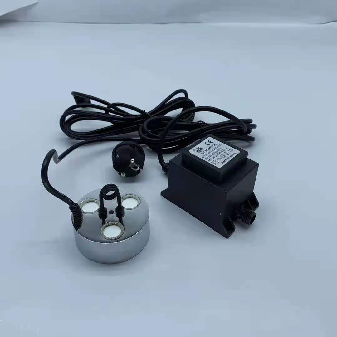 假山盆景雾化器舞台造景喷雾器超声波雾化头鱼缸加湿器流水起雾器