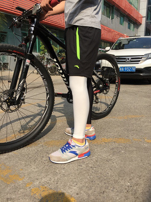 新款冰爽夏篮球护腿裤袜运动男女通用腿袜加长护腿套户外脚套