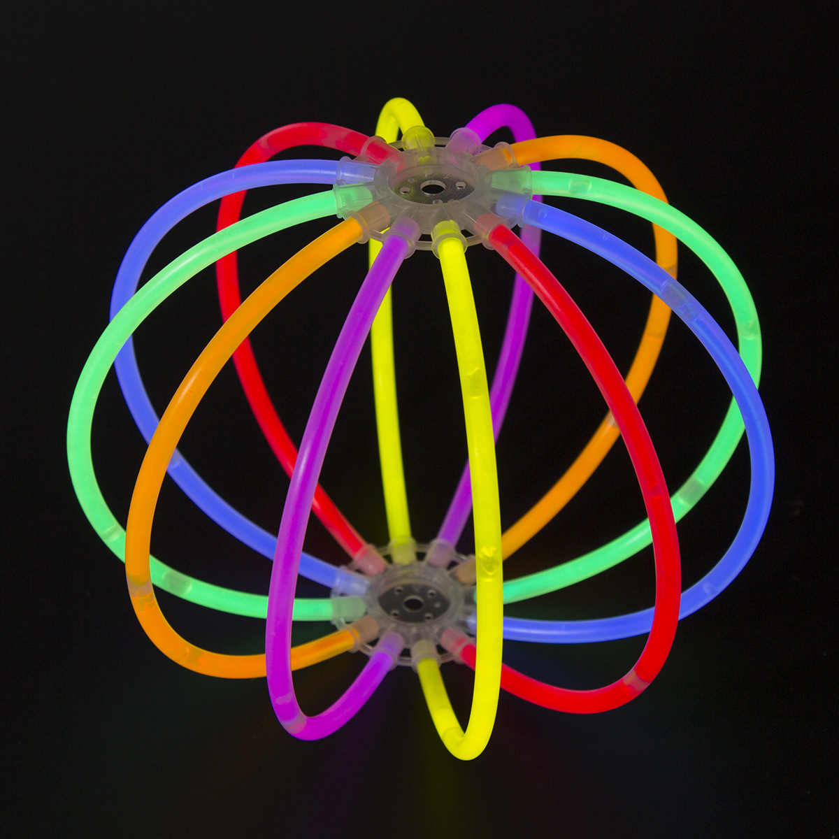 一次性荧光棒夜光灯笼荧光球 荧光棒造型diy发光玩具荧光棒套装