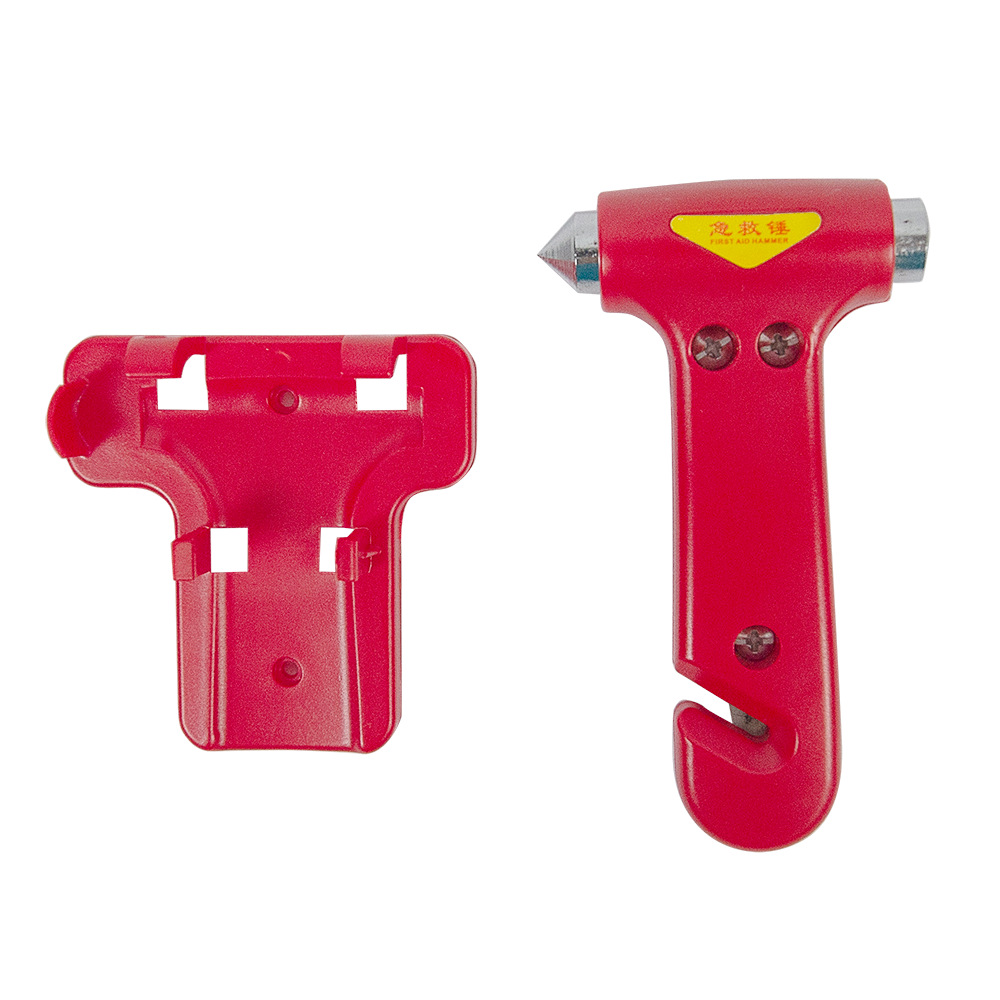 亚马逊热销汽车安全锤公交车大巴车破窗锤双头锤救生锤车载安全锤