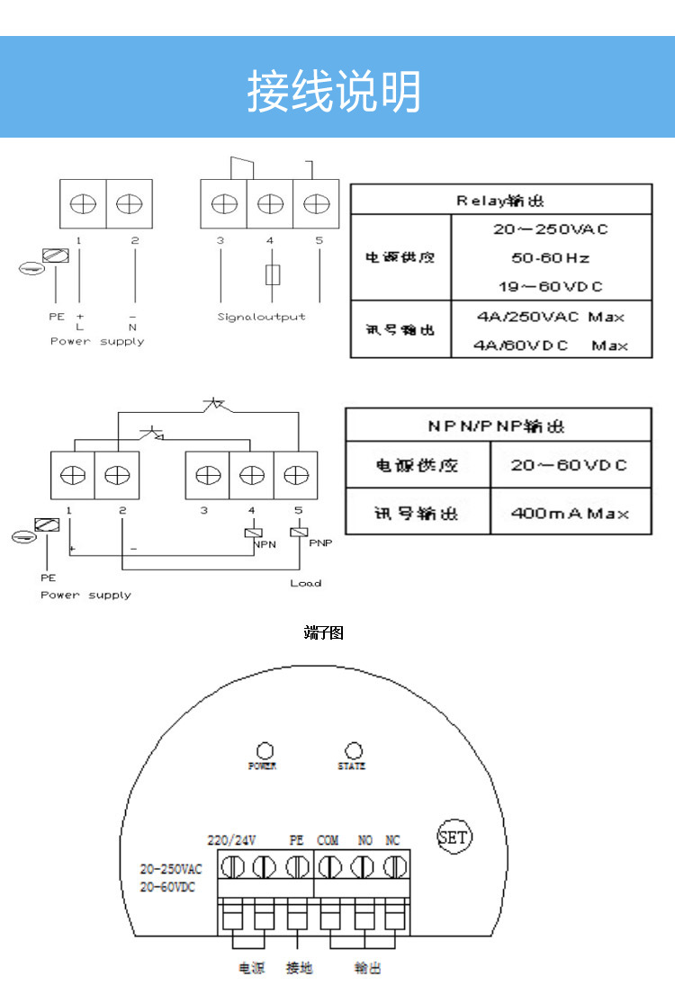 环弘音叉式料位开关液位物位开关料位计水位控制器报警传感器防爆