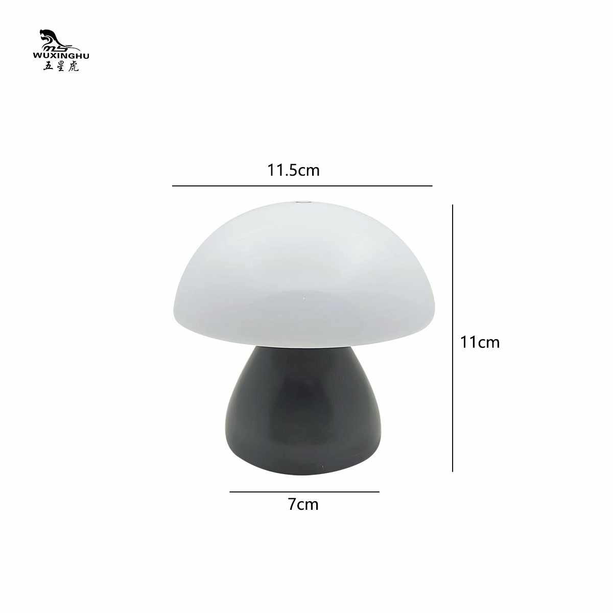 Minimalist Creative Small Night Lamp Mushroom Lamp Table Lamp Night Light Bedroom Bedside Bar Dining Table Warm White Light Ambience Light