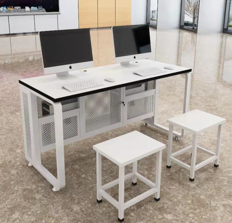 0成交183套中小学生学校电脑桌电脑台桌微机教室机房电脑桌双人电脑桌