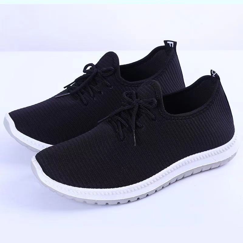 Foreign Trade Wholesale 2023 Walking Shoes Men and Women Spring and Autumn Middle-Aged and Elderly Slip-on Casual Shoes Non-Slip Dad Shoes for the Old