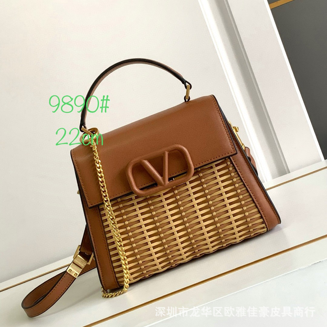 欧美新款高端编织真皮女包 设计感头层牛皮手提包包 高端货斜跨包