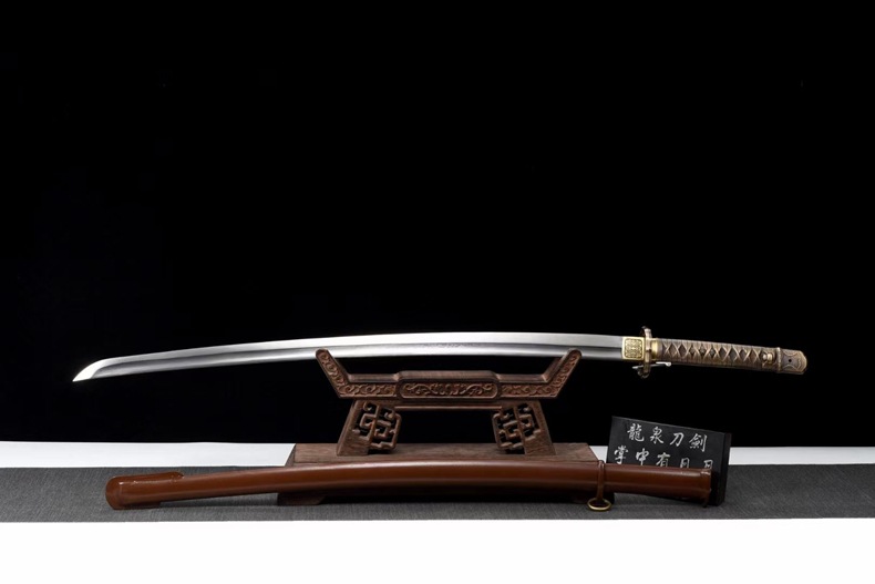 龙泉周匠刀剑宝剑95军刀九五式日本刀东洋影视长刀摆件收藏未开刃