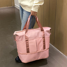 男女出行可折叠旅游行李袋手提旅行包女健身包母子入院待产收纳包