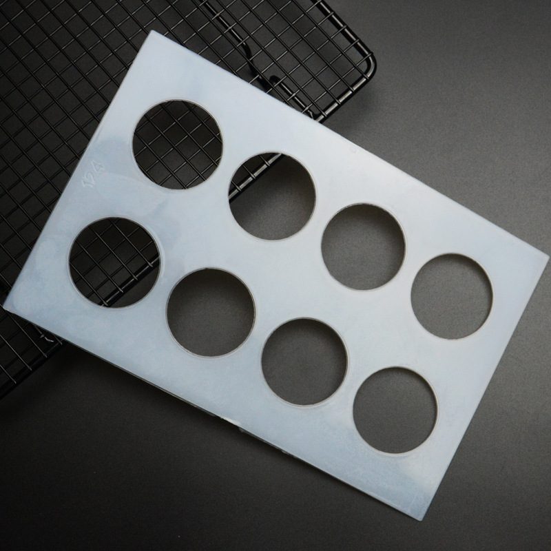 瓦片酥模模具巴旦木杏仁片饼干模杏仁饼薄饼椰蓉脆片烘焙工具套装