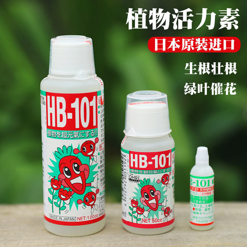 原装日本进口hb101植物活力素颗粒肥料多肉月季兰花生根液营养液