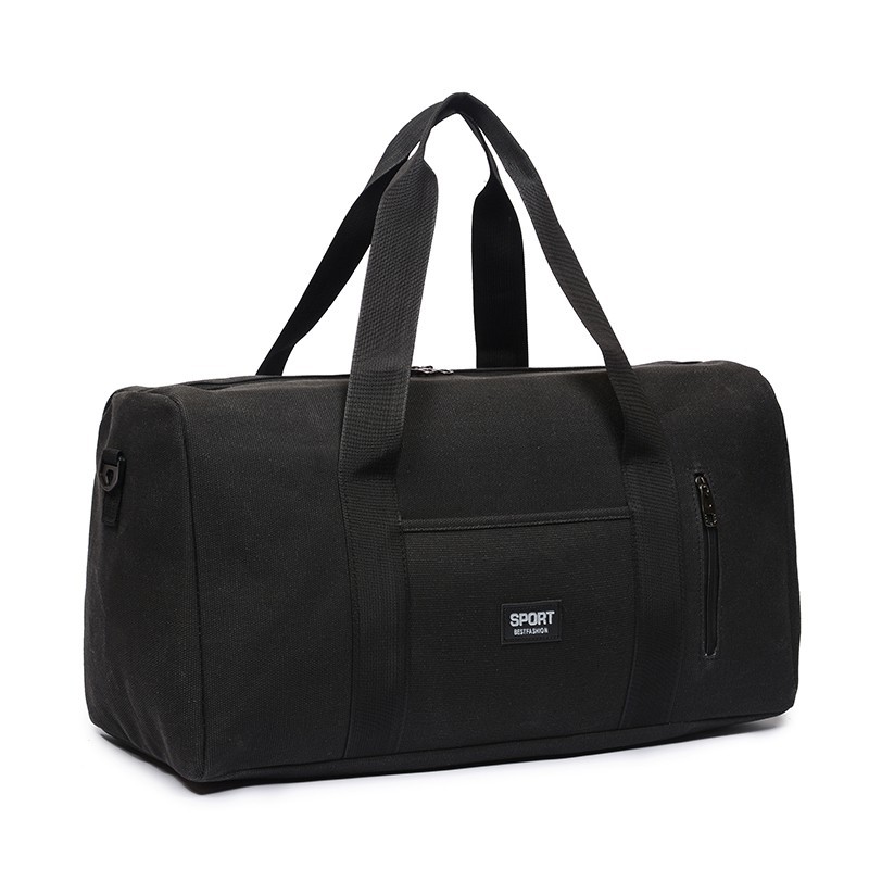 Men's Handbag 2023 New Canvas Large Capacity Crossbody Luggage Bag Clothing Storage Home Moving Bag Factory Wholesale