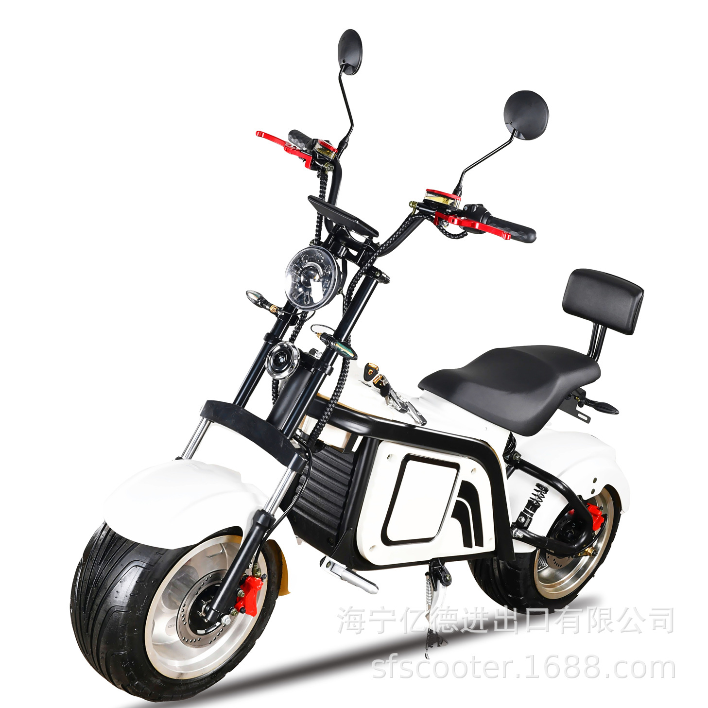 2023新款成人哈雷电动自行车 前后减震宽胎大轮电瓶车一件代发