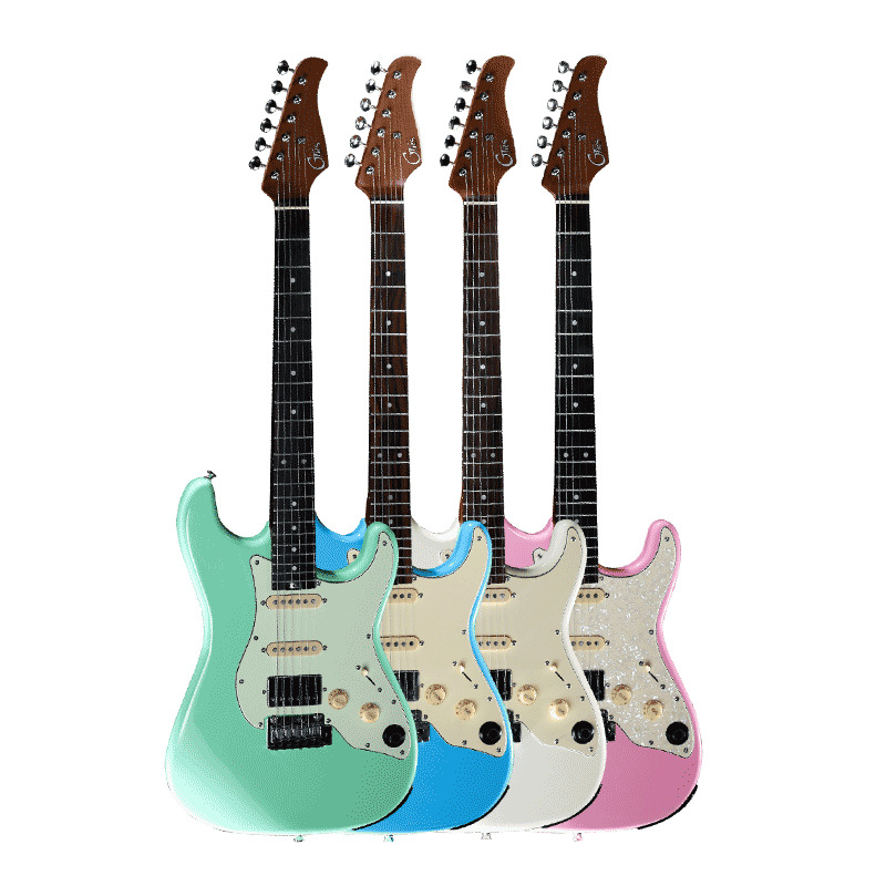 mooer魔耳gtrs智能电吉他 充电无线踏板便携初学者儿童成人用吉他