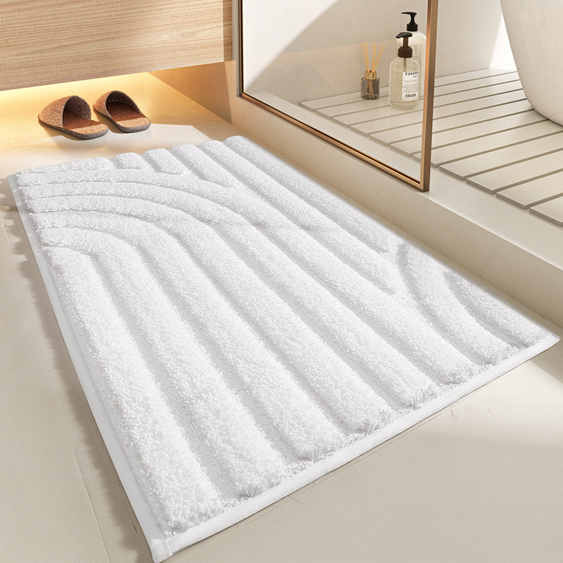 Factory Direct Sales Foreign Trade Wholesale Cross-Border Home Ground Mat Door Mat Absorbent Bathroom Thickening Bathroom Anti-Slip Mats