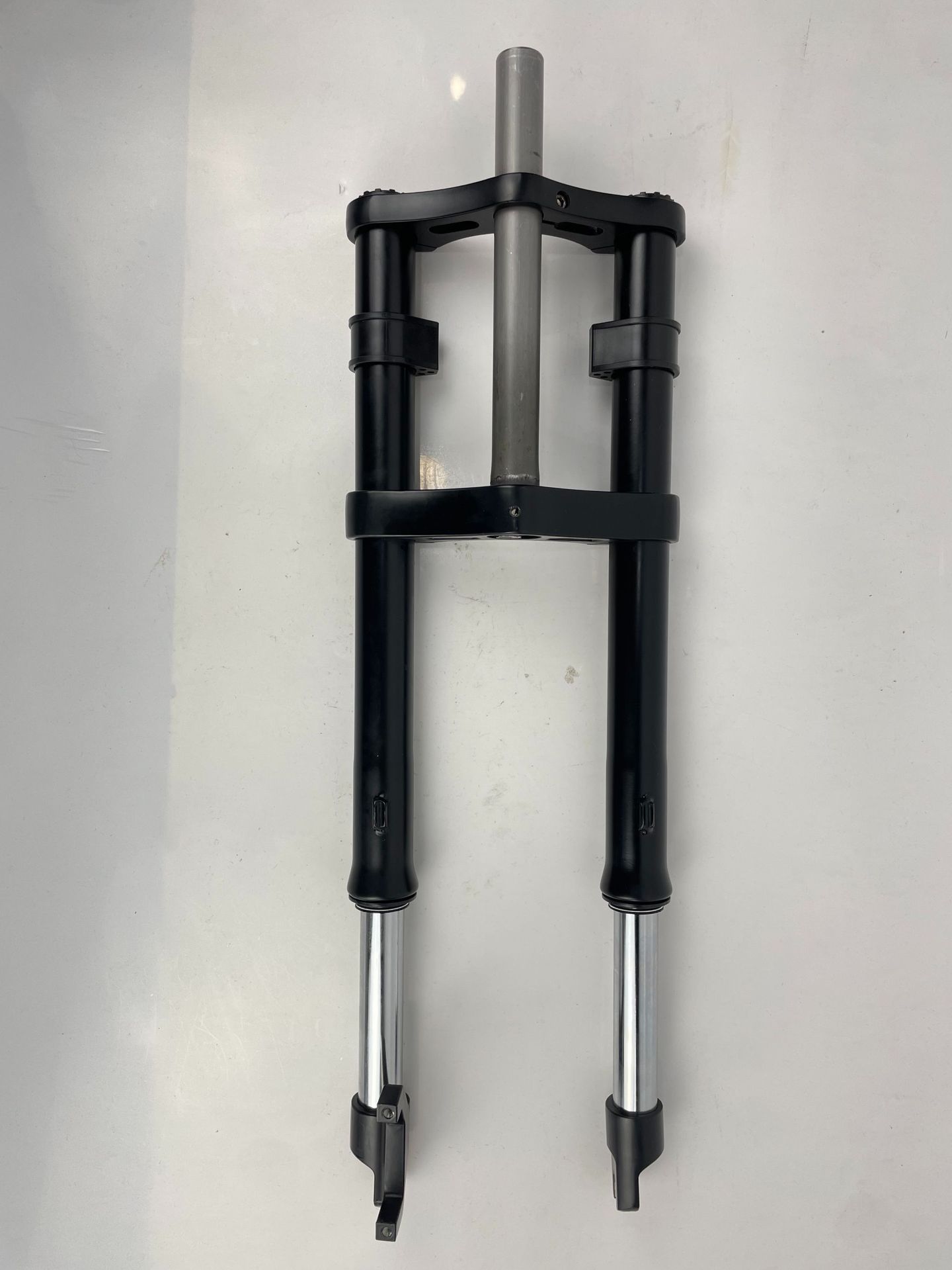 山地车前叉硬叉超轻碳双肩避震气叉自行车减震器公路车弹簧配件城