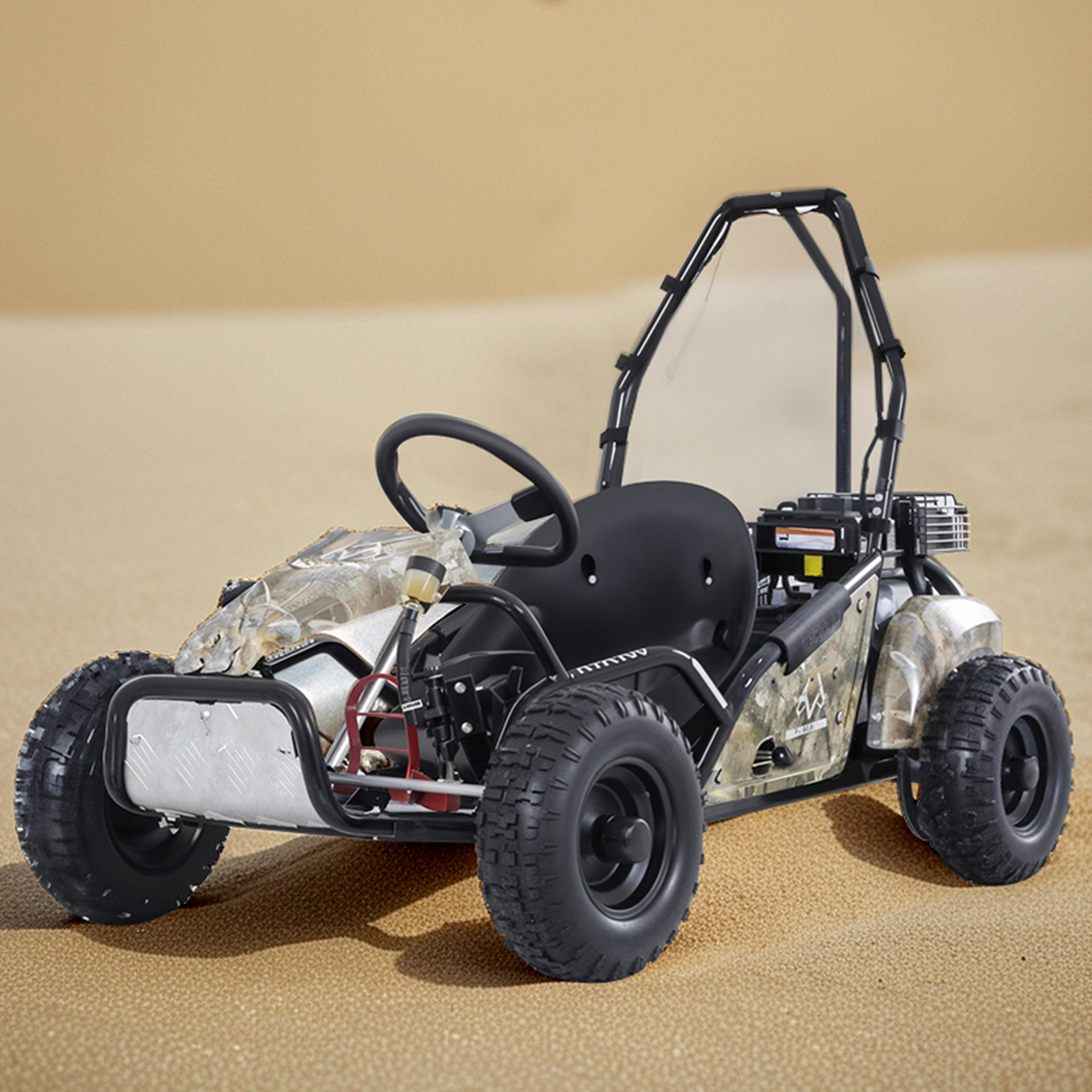 儿童越野卡丁车燃油全地形摩托车坦克车景区场地运营山地沙滩车