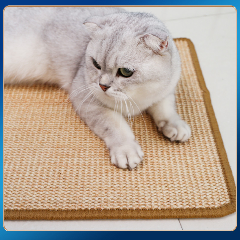 Sisal Cat Scratch Board Sisal Cat Scratching Pad Anti-Scratching Sofa Protection Furniture Protection Cat Supplies Grinding Claw Mat