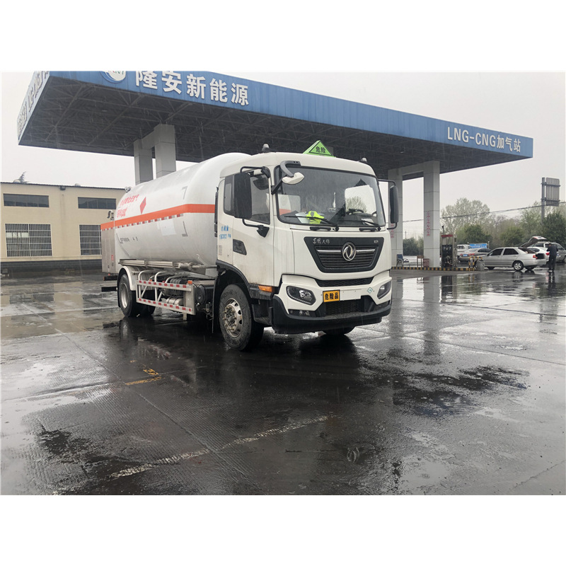 多功能点供救援lng车型可移动充装流动加气15方液化天然气加气车