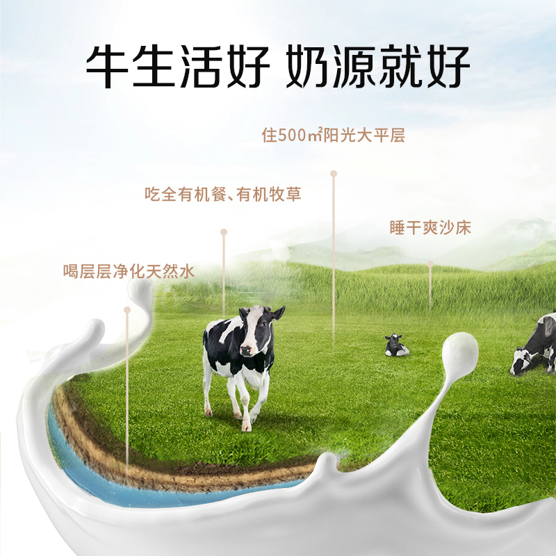 圣牧有机纯牛奶品鉴装自建有机牧场200ml*6盒-阿里巴巴