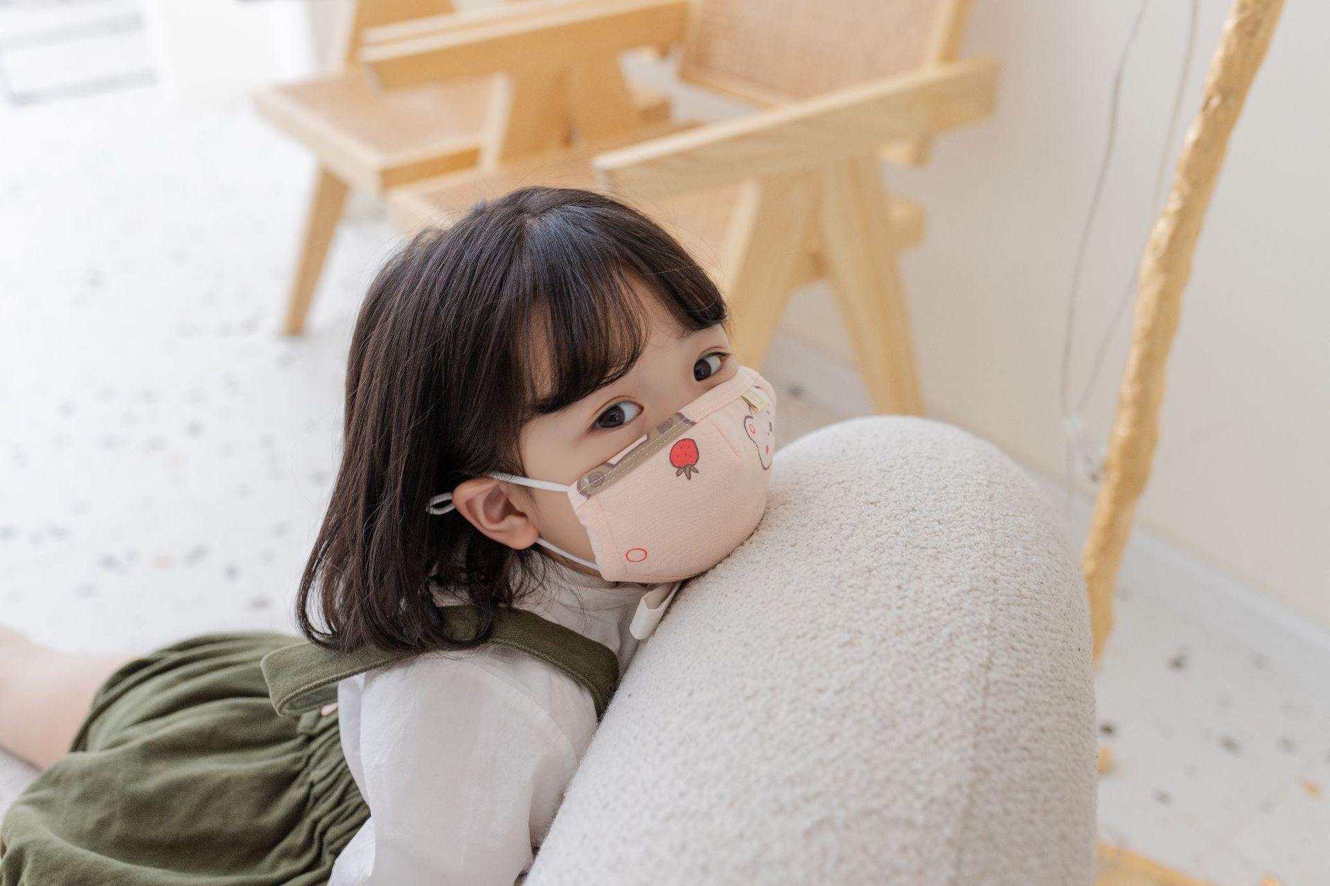 跨境新款可爱儿童口罩男女宝宝可水洗小孩男女宝宝婴儿棉口罩批发