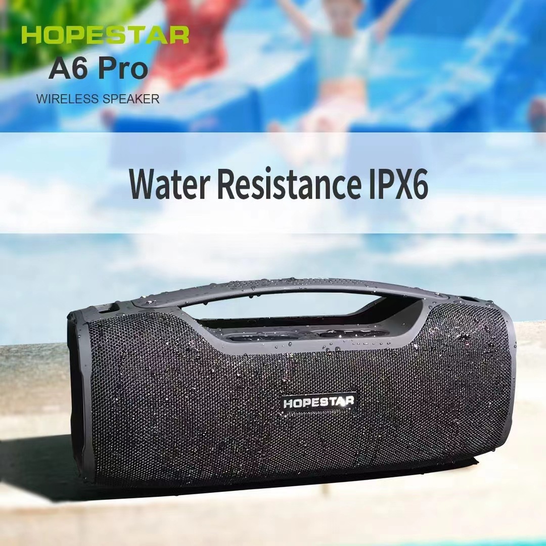 hopestar-a6proi蓝牙音箱新款led户外重低音炮tws无线蓝牙音响