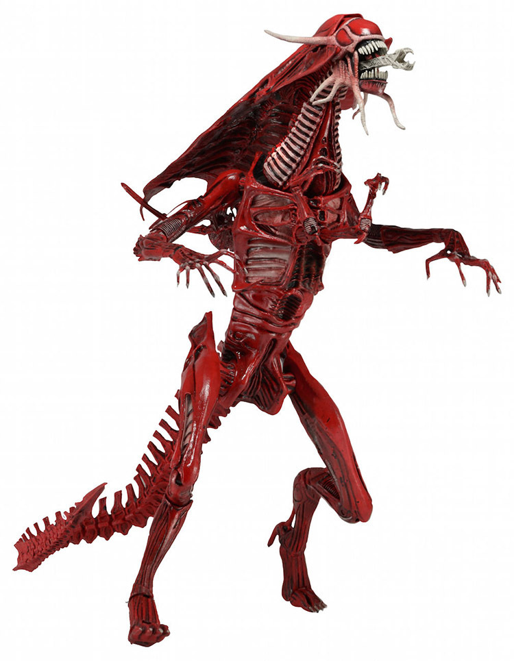 neca 异形 红色15寸异形皇后母后 王后 alien 电影可动手办模型