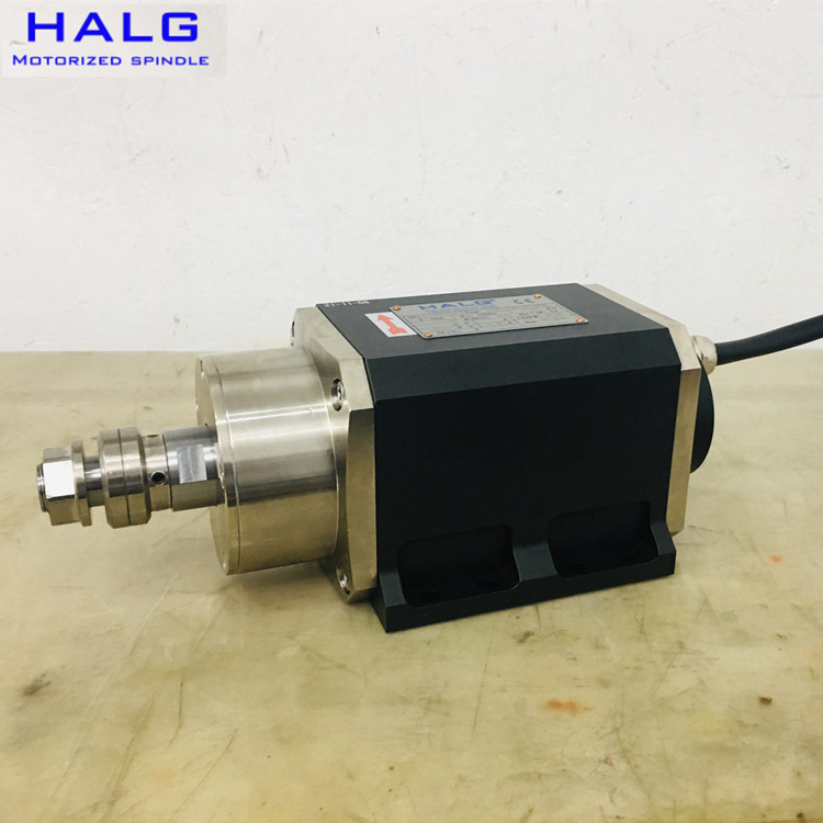 20kw磨刀机磨削夹砂轮电主轴 12000转水冷方形高速精密主轴-阿里巴巴