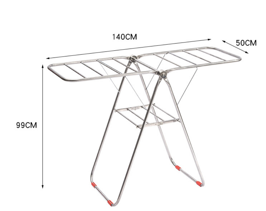 Airfoil Clothing Rod