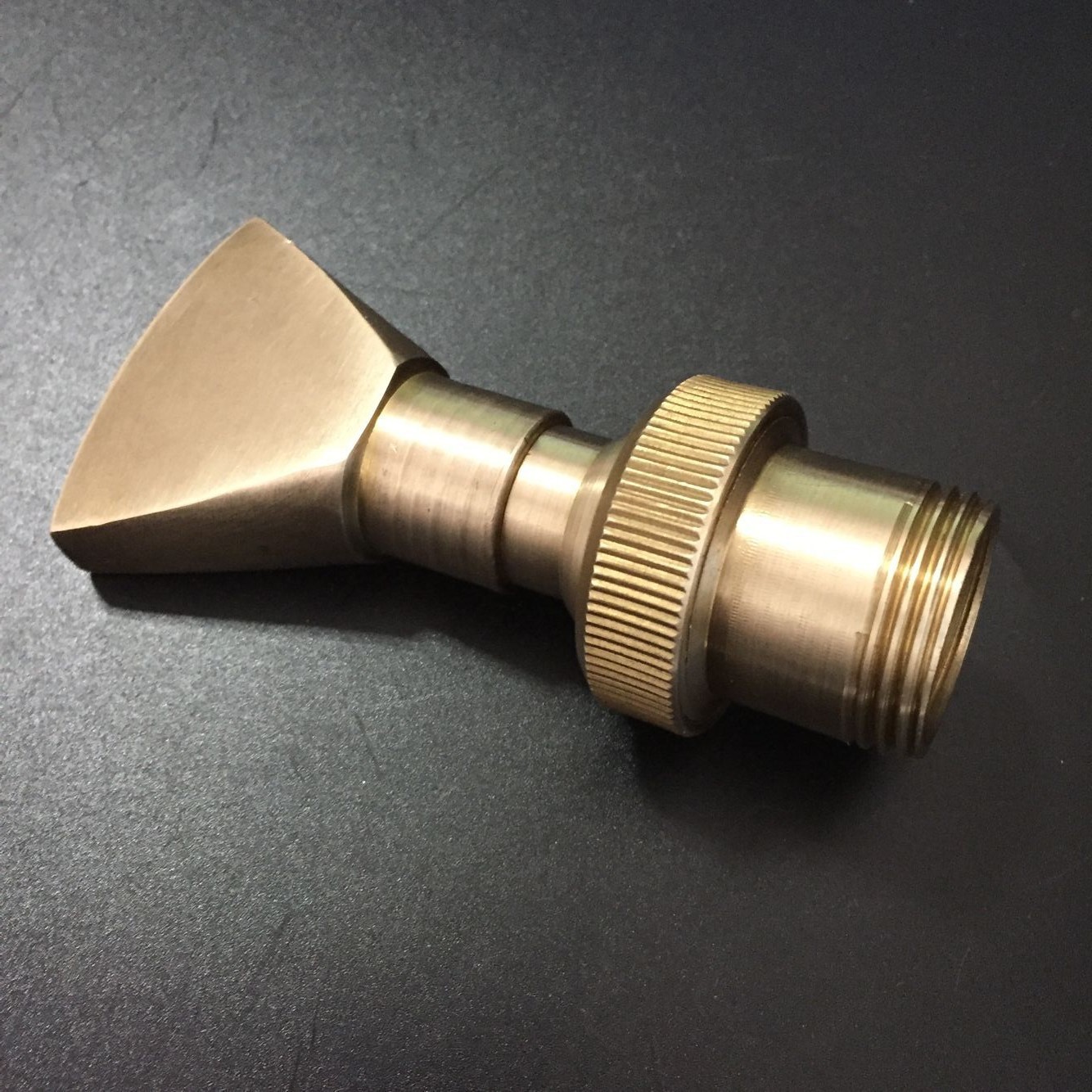 喷泉可调节铜喷头 园林景观喷嘴喷头 可调节扇形铜喷头厂家供应