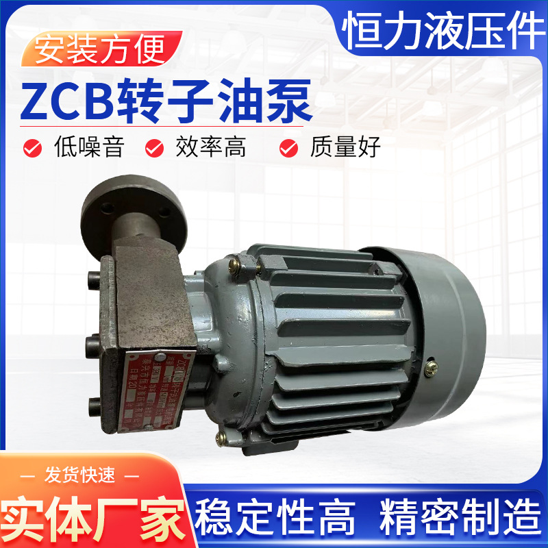 转子油泵ZCB-0.8/1.2减速机油泵减速机润滑泵立式摆线针轮油泵