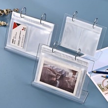 相框摆台亚克力画框6寸小卡展示架拍立得相册情侣照片纪念明星片