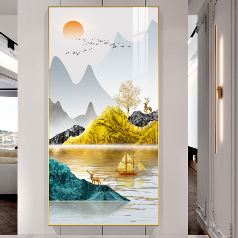 山水风景画装饰画