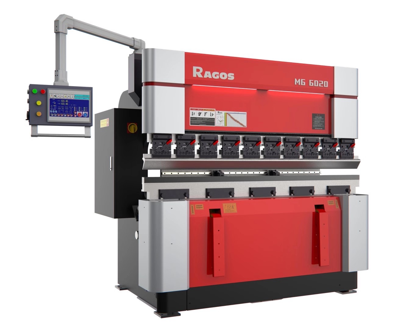 全新【电液伺服折弯机】60吨2米,镭戈斯数控折弯机,下动式