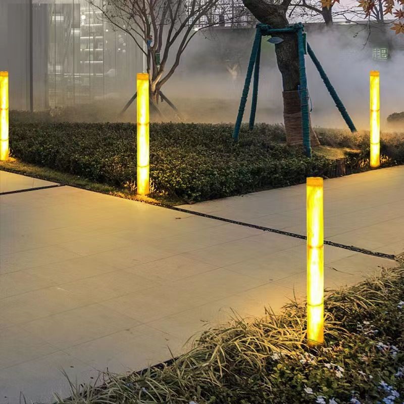 Simulation Led Luminous Bamboo Lamp Landscape Travel Lawn Lamp Garden Garden Bamboo Lamp Outdoor Decorative Landscaping