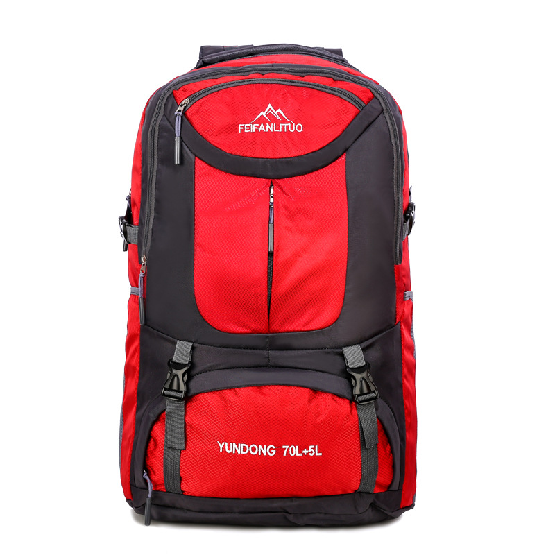 Spot Goods Outdoor Mountaineering Bag Travel Large Backpack Working Luggage Bag Hiking Mountaineering Bag Large Capacity Outdoor Backpack