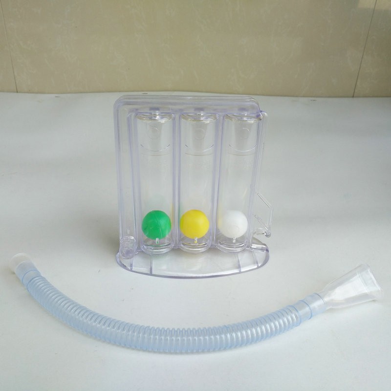 金杰呼吸训练器 三球呼吸肌肉训练器 肺活量肺功能锻炼器