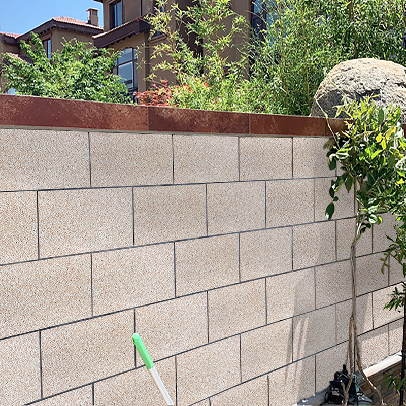 5成交80片仿芝麻灰光面pc砖 光面陶瓷幕墙砖 仿花岗岩干挂板 生态板