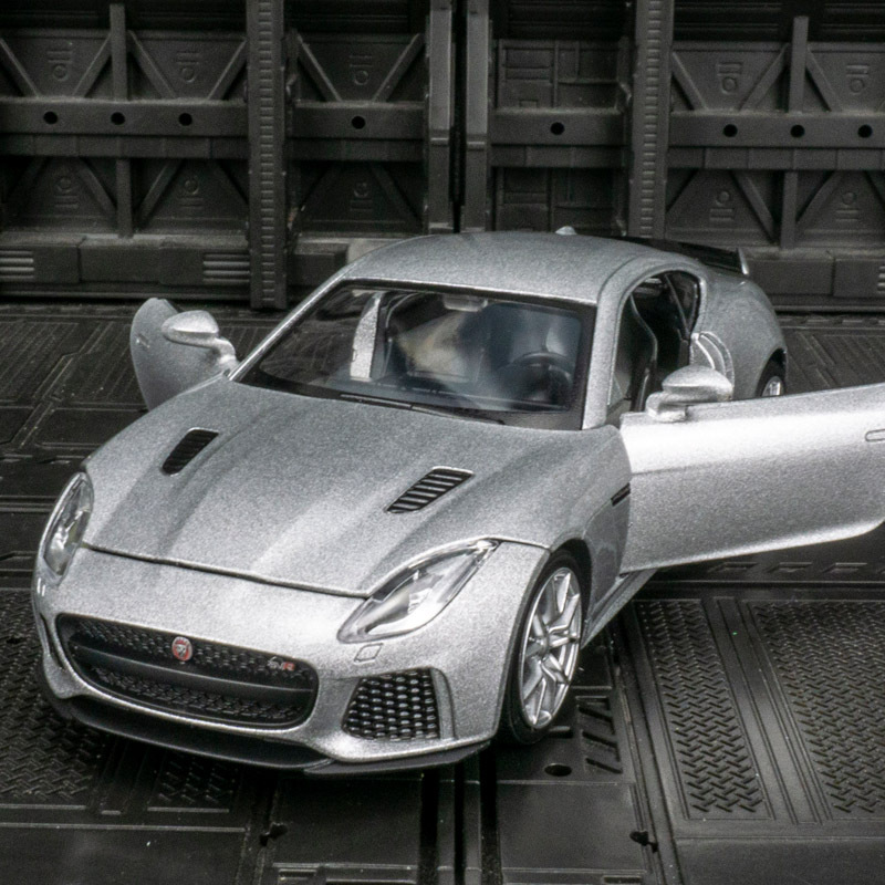 马珂垯666991仿真捷豹f-type合金汽车模型摆件金属声光儿童玩具车