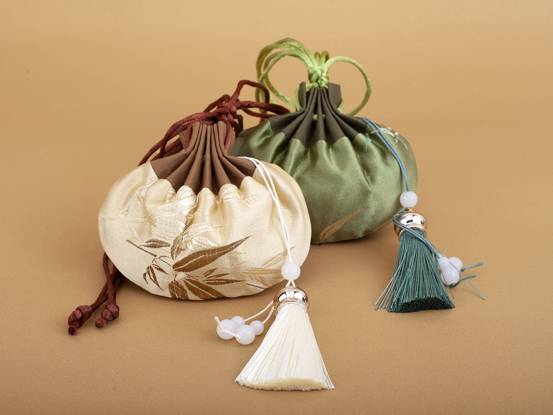 端午节空袋中国风香囊古风随身荷包锦缎刺绣香袋禅意车挂小香包