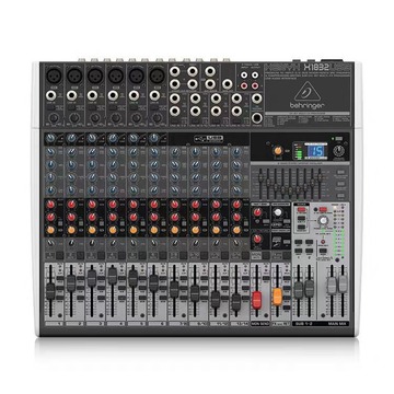 behringer/百灵达 x1832usb 14路专业舞台演出声卡调音台广播会议