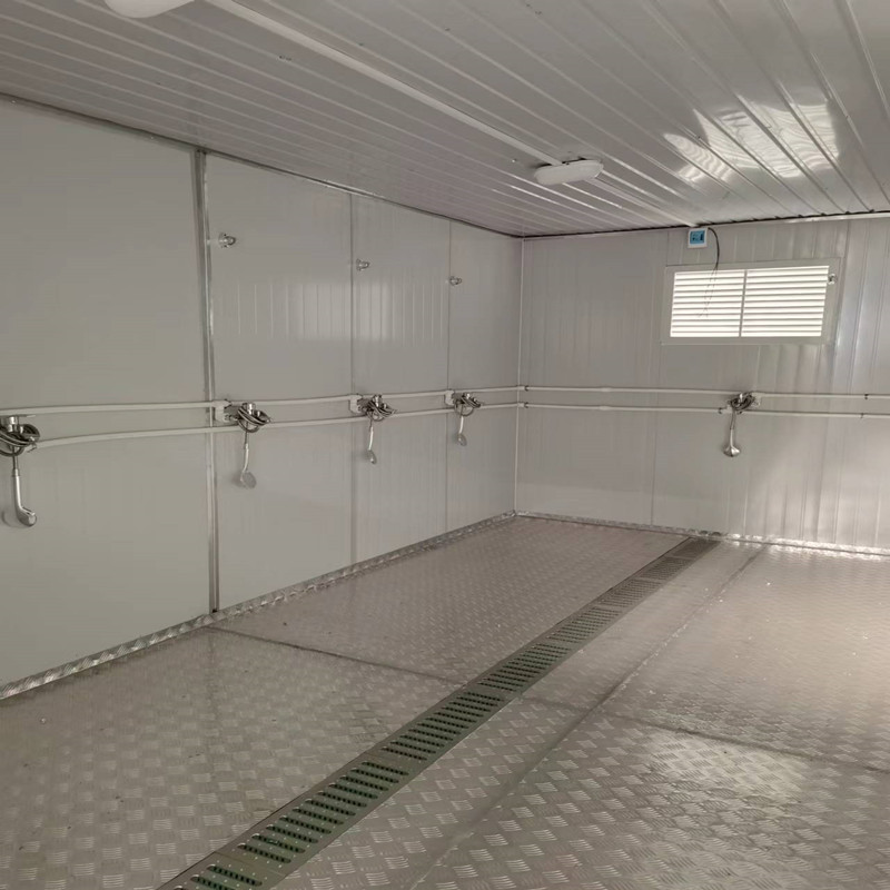 集装箱淋浴房工地移动厕所 户外男女洗手间 整体公厕不锈钢卫生间