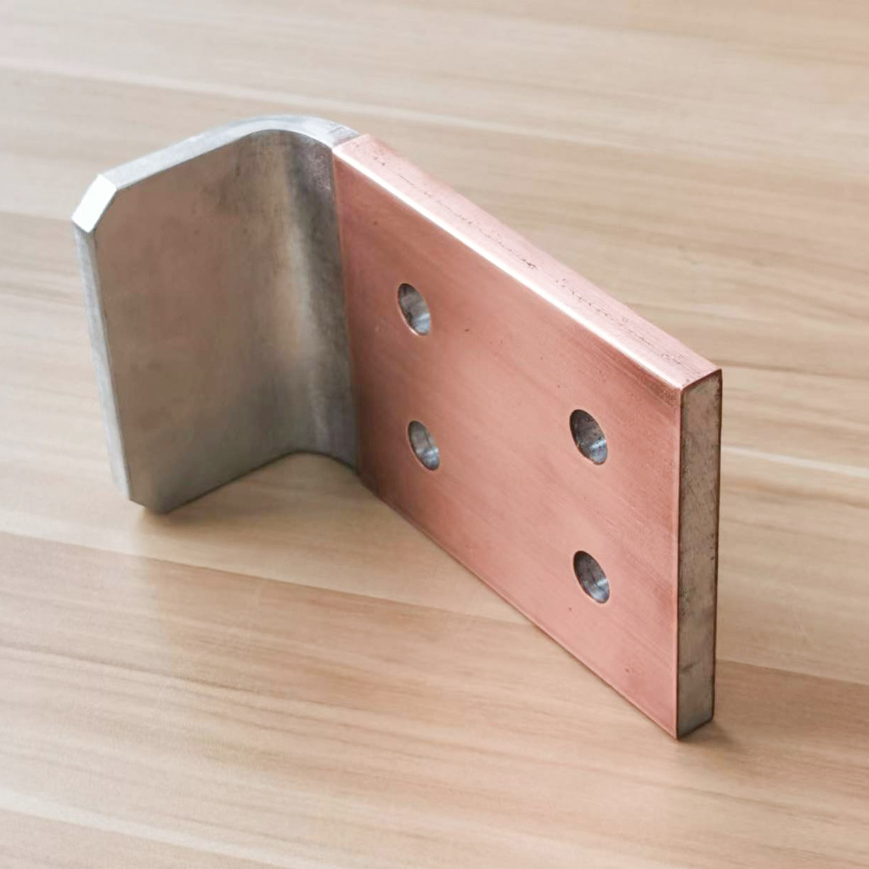 直供铜铝复合过渡排材料 铜包铝排导电排 电抗器用新型铜覆铝排