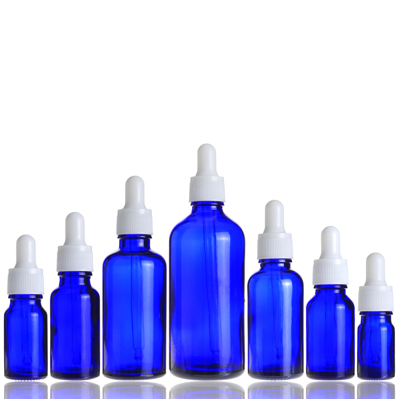 现货5ml蓝色精油瓶 化妆品瓶 精华液瓶 乳液瓶 滴管精油瓶